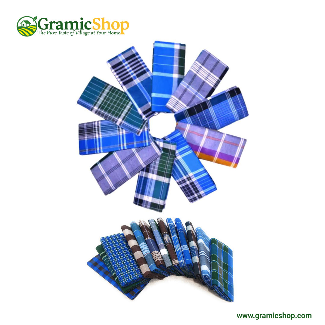 সিরাজগঞ্জের অথেন্টিক সুতি লুঙ্গি(Lungi)